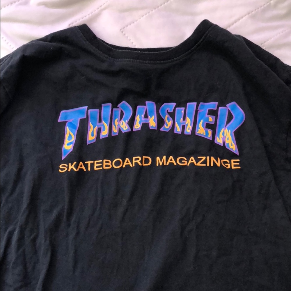 Thrasher Black T-Shirt